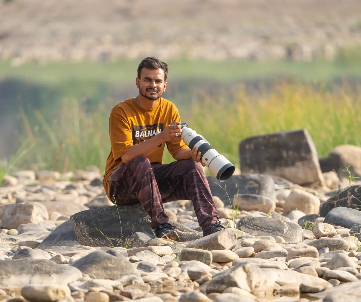 Nived Yadav, founder of Finding Fauna and lead naturalist at Kuno National Park