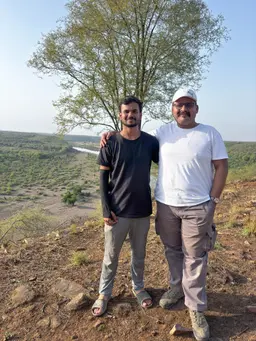 Dr. Aditya Arvind Manekar, Kuno National Park safari guest