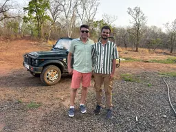 Dr. Manish Ranjan, Kuno National Park safari guest