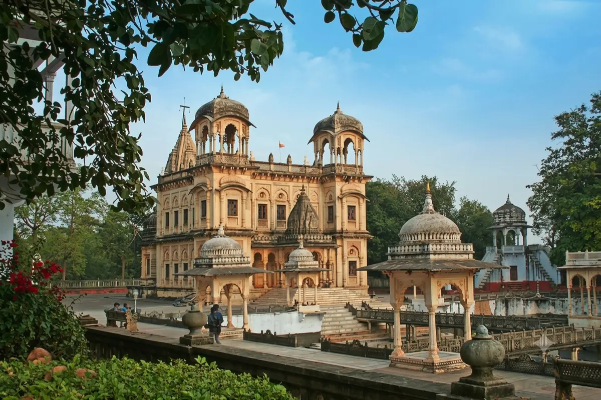 Marble Chhatris of the Scindia dynasty at Shivpuri, near Kuno National Park